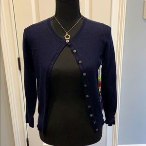 BANANA REPUBLIC NAVY CARDIGAN